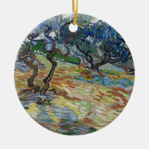 Hof van Gethsemane, Olijfberg door van Gogh Keramisch Ornament