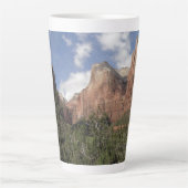 Hof van Patriarchen II in het Nationaal Park Zion Latte Mok (Voorkant)