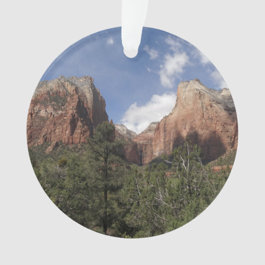 Hof van Patriarchen II in het Nationaal Park Zion Ornament (voorkant)