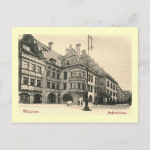 Hofbrauhaus, München, Duitsland 1900 Briefkaart