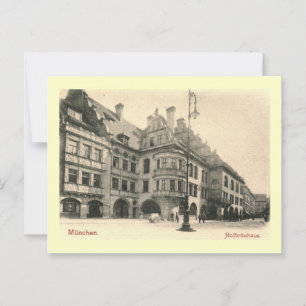 Hofbrauhaus, München, Duitsland 1900  Briefkaart