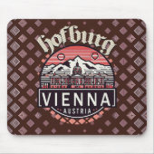 Hofburg in Circles Mousepad Muismat (Voorkant)
