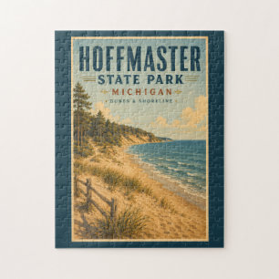 Hoffmaster State Park Michigan Illustratie Reizen Legpuzzel