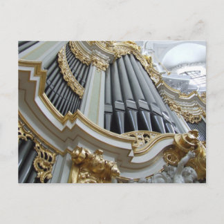 Hofkirche Germany Pipe Organ Briefkaart