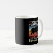 Hog Hunter Pig 6  Weekend Beer Boar Hunter Koffiemok (Voorkant rechts)