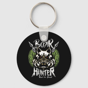 Hog Hunting Fun Boar Hunter Gift Sleutelhanger