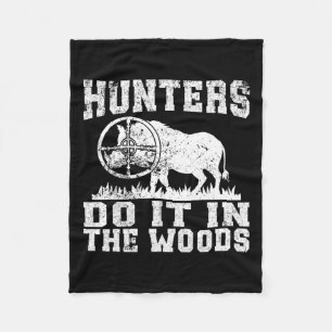 Hog Hunting Wild Hog Boar Feral Pig Hunter Huntsma Fleece Deken