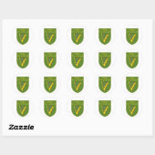 Hogan 1798 Vlaggenschild Ronde Sticker (Vel)