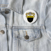 Hogan Coat of Arms (Beheerd) Ronde Button 5,7 Cm (In situ)