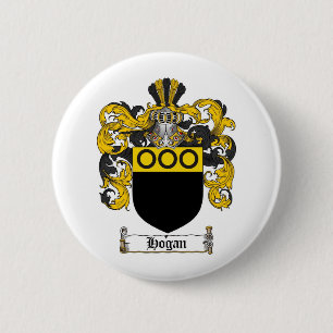 HOGAN FAMILIE CREST - HOGAN COAT VAN WAPENS RONDE BUTTON 5,7 CM