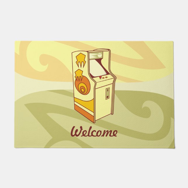 Hoge arcade game console deurmat (Voorkant)