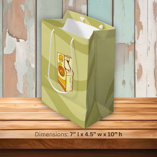 Hoge arcadespelconsole medium cadeauzakje