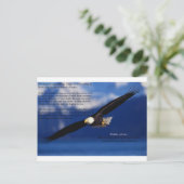 Hoge beeldende kunst briefkaart (Staand voorkant)