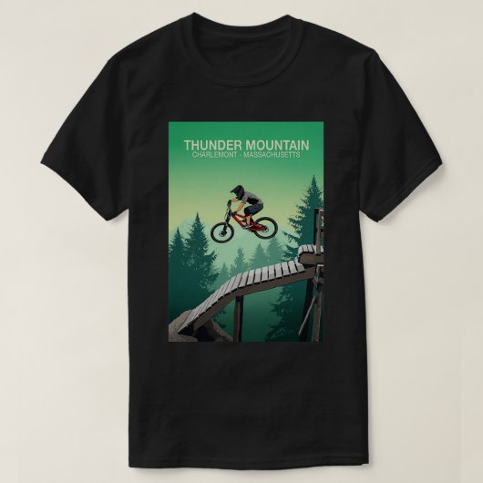 HOGE BIKE THUNDER MOUNTAIN T-SHIRT (Design voorkant)