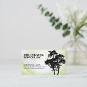 hoge bomen | Natuur Visitekaartje (Staand voorkant)