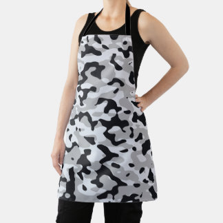 Hoge contrast stedelijke camouflage schort