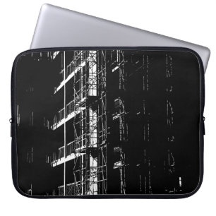 Hoge contrastconfiguratie laptop sleeve
