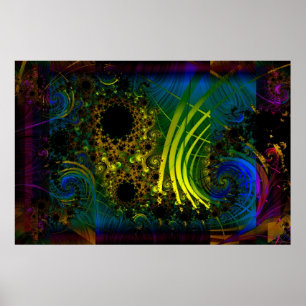 Hoge draad poster