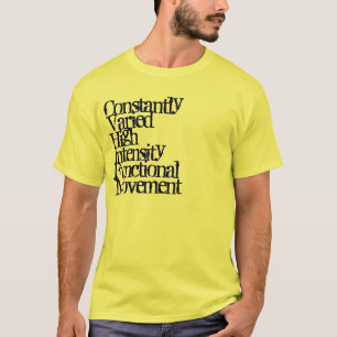 Hoge intensiteit t-shirt