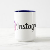 Hoge kwaliteit Instagram Mok (Midden)