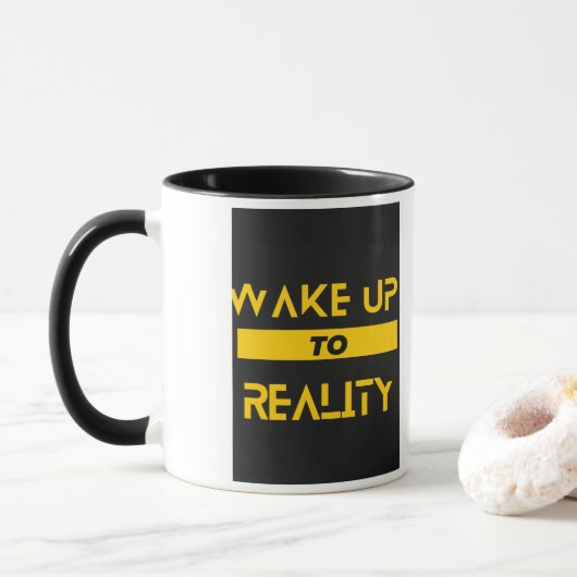 hoge kwaliteit mok (Met donut)