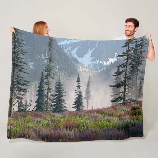 Hoge land (lente) fleece deken (In situ)