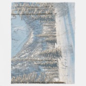 Hoge Land (Winter) Fleece Deken (Voorkant)