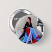 hoge mode 168 ronde button 5,7 cm (Voorkant /achterkant)