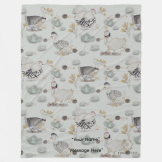Hoge Mode Eenden & Kuiken Baby Fleece Deken