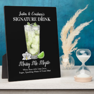 Hoge Mojito • PERSONALISEER deze Handtekeningdrank Fotoplaat