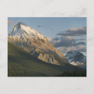 Hoge piek bij Maligne Lake, Jasper National Briefkaart