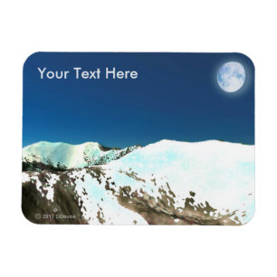 Hoge pieken - Thin Air Magneet