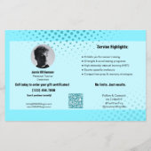 Hoge Prestatie Cadeaubon Promotie Flyer (Achterkant)