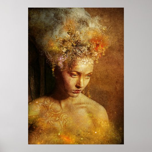 Hoge Priestess of Earth Poster (Voorkant)