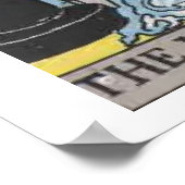 Hoge Priestess Tarot Kaart Poster (Hoek)