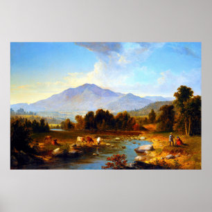 Hoge punt Shandaken Mountains Asher Brown Durand Poster