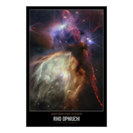 Hoge resolutie Astronomie Rho Ophiuchi Perfect Poster