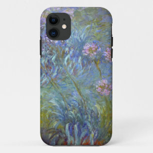 Hoge Rest Claude Monet Agapanthus iPhone 11 Hoesje