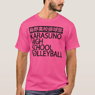 Hoge School Volleybal Team Anime Manga Cosplay T-shirt
