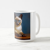 Hoge Siamese Kat Kop (Voorkant rechts)