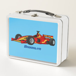 Hoge snelheid raceauto's cartoon illustratie