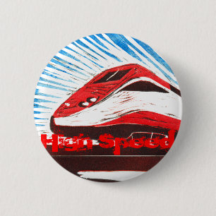 Hoge snelheid ronde button 5,7 cm