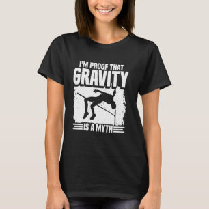 Hoge Springer Schoenen Atletiek Training Hoge Spro T-shirt