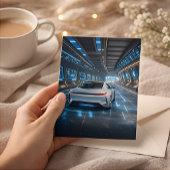 Hoge Technologie Automotive Print | Moderne Sci-Fi Kaart