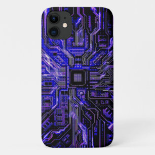 Hoge technologie behang printplaat techniek iPhone 11 hoesje