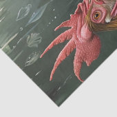 Hoge Thee Kippen Pluimvee Decoupage Tissuepapier (Detail)