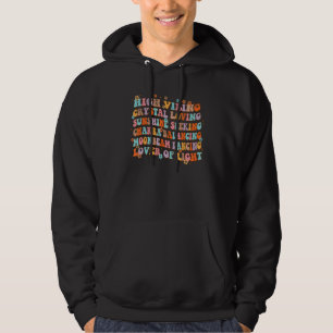 Hoge Trillende Kristal Liefhebbende Zonneschijn Zo Hoodie