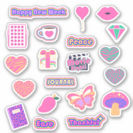 Hoge Vibe Custom-Cut Vinyl Sticker Sheet V3