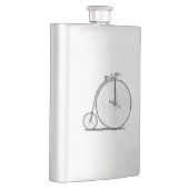 Hoge Wielerfiets Penny Farthing Heupfles (Rechts)