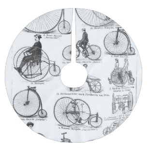 Hoge Wielerfiets Penny Farthing Kerstboom Rok